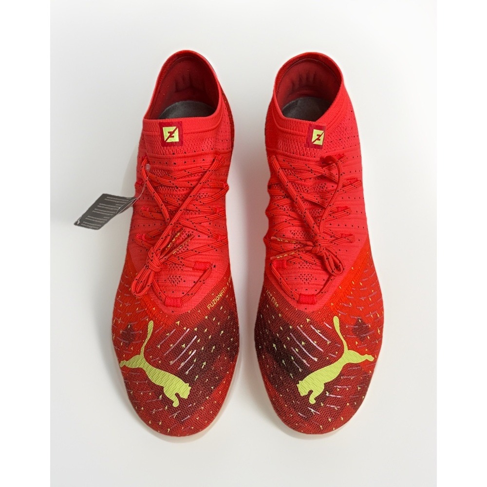 PUMA Future Z 1.4 FG/AG Soccer Cleats Fearless Pack Fiery Coral Mens Size 10.5